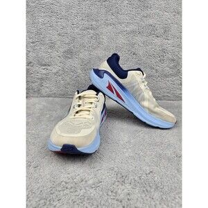 Altra Paradigm 7 Road Running Shoes Womens Size 8 White Red Blue Sneakers